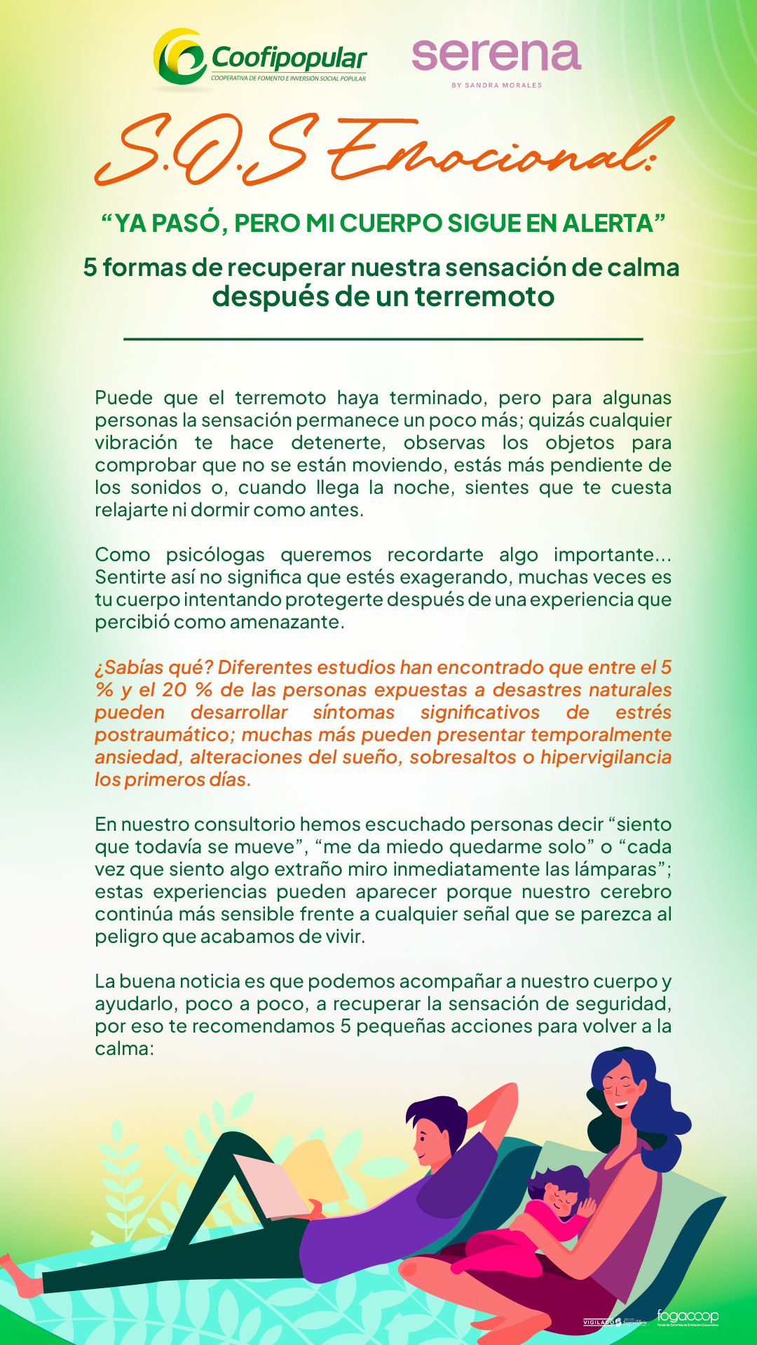 S.O.S Emocional — pieza 1: Ya pasó, pero mi cuerpo sigue en alerta